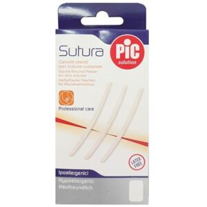 PIC Sutura Cerotti Sterili Per Suture Cutanee 6pcs 6x75mm