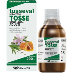 Marco Viti Tusseval-sciroppo Tosse Grassa E Secca Adulti 200ml