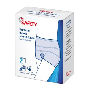 SAFETY Mutande In Rete Elasticizzata 2 Pezzi M