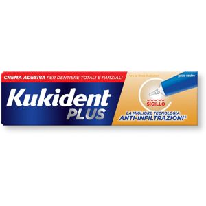 Kukident Plus Sigillo Anti-Infiltrazioni 40 Grammi