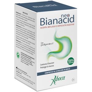 ABOCA Neo Bianacid Acidità E Reflusso 45 Compresse Masticabili