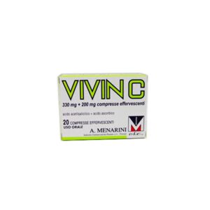 Vivin C 330 Mg + 200 Mg Compresse Effervescenti 20 Compresse