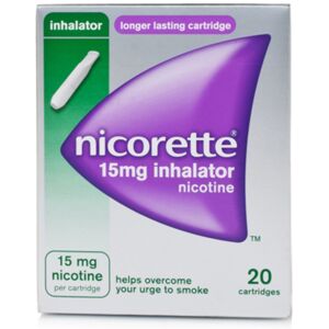 nicorette-inhaler Nicorette 15 Mg Soluzione Per Inalazione 20 Contenitori Monodose Con 2 Boccagli