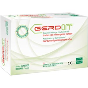 Gerdoff Bruciore Di Stomaco E Reflusso 20 Compresse