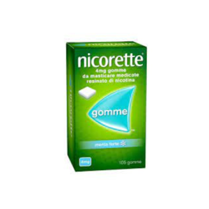 Nicorette 4 Mg Gomme Da Masticare Gusto Menta Forte 105 Pz