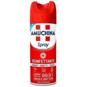 Amuchina Spray Disinfettante, Per Ambienti Oggetti E Tessuti Cf Da 12 Flaconi Da 400 Ml