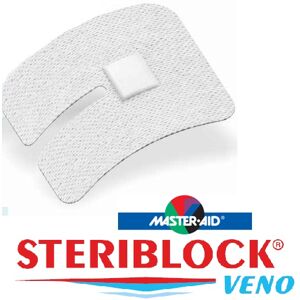 Master Aid Cerotto Steriblock Veno Per Fissaggio Cannula, Dim. Cm. 8x6 Cf 50 Pz