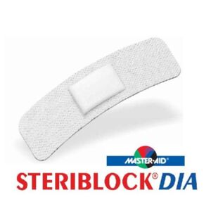 Master Aid Cerotto Steriblock Dia Azione Compressiva Dim. Cm 8,6x2,5 Cf 100 Pz