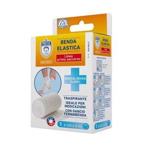 Dr Protect Benda Elastica Traspirante Per Medicazione Ferite 6cm X 4m