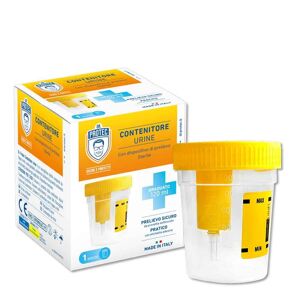 Dr Protect Contenitore Urine Sterile Da 120 Ml Con Dispositivo Di Prelievo E Tappo A Vite
