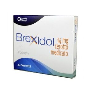 CHIESI FARMACEUTICI BREXIDOL 8 CEROTTO 14mg Piroxicam