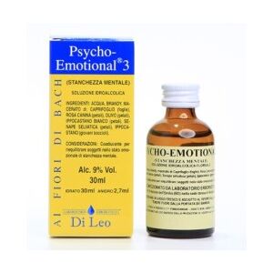 LABORATORIO ERBORISTICO DI LEO Di Leo Psycho Emotional 3 Stanchezza Mentale Flacone da 30 ml