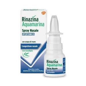 GLAXOSMITHKLINE C.HEALTH.SpA Rinazina Aquamarina Spray nasale Ipertonico 20 ml