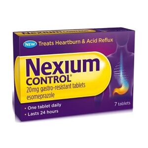 PFIZER ITALIA Srl Nexium Control 7 Compresse Gastroresistenti Esomeprazolo 20mg