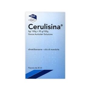 IBSA FARMACEUTICI ITALIA Srl CERULISINA Gocce Otologiche Flacone 20ml