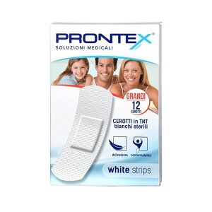 SAFETY SpA Cerotto PRONTEX WHITE STRIPS Grandi12 Pezzi