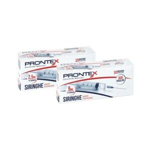 SAFETY SpA Siringa Prontex 2,5ml Ago Indolore 10 Pezzi