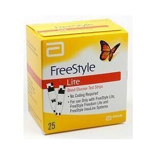 Abbott Freestyle Lite Glicemia 25 Strisce