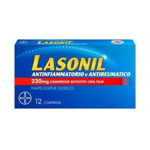 Bayer Lasonil Antinfiammatorio e Antireumatico 12 Compresse da 220mg