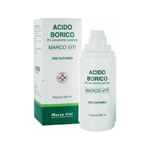 MARCO VITI SPA Marco Viti Acido Borico 3% Soluzione Cutanea 500ml