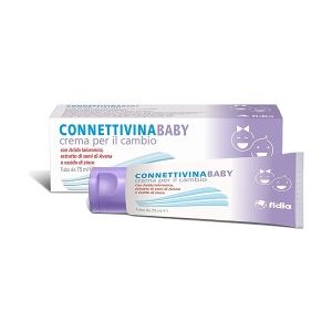 Fidia Farmaceutici Connettivina Baby Crema 75 g Crema per il cambio