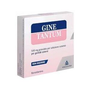 ANGELINI SpA GINETANTUM 10 bustine soluzione per genitali esterni 500MG scad 05/24