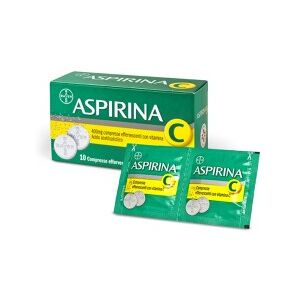 Bayer ASPIRINA + VITAMINA C 10 COMPRESSE EFFERVESCENTI