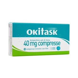 DOMPE' FARMACEUTICI SpA Okitask 10 Compresse Rivestite 40 mg