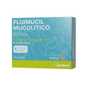 Zambon FLUIMUCIL 600mg 10 BUSTINE