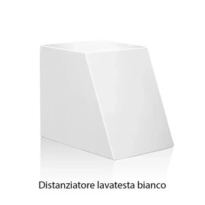 Distanziatore per lavatesta bianco