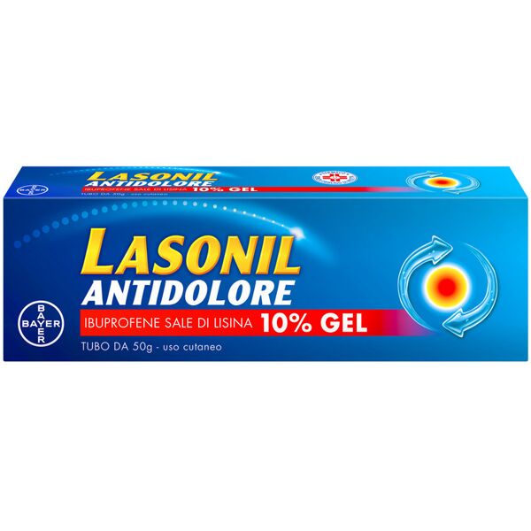 bayer ch lasonil antidolore gel antidolorifico e antinfiammatorio per dolori muscolari e articolari tubo 50g