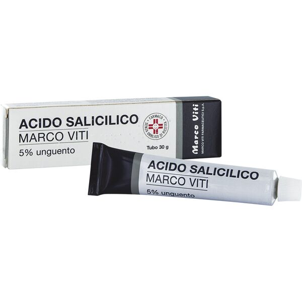 marco viti farmaceutici spa acido salicilico mv*5% unguento 30g