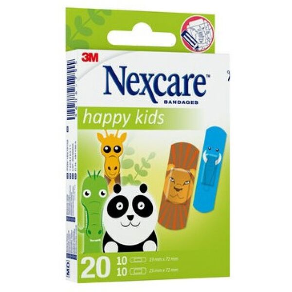 3m nexcare kids plasters anim20pz