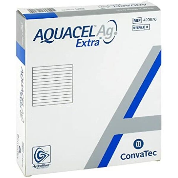 convatec italia srl aquacel® ag extra convatec 20x30cm 5 medicazioni