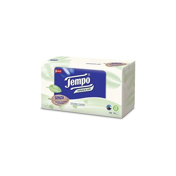 antica farmacia orlandi tempo box fazzoletti natural&soft 70 pezzi