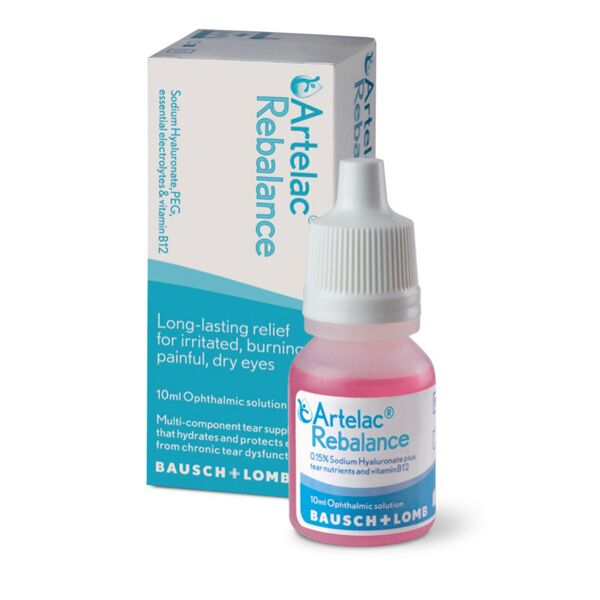 bausch & lomb artelac rebalance gocce oculari 10 ml