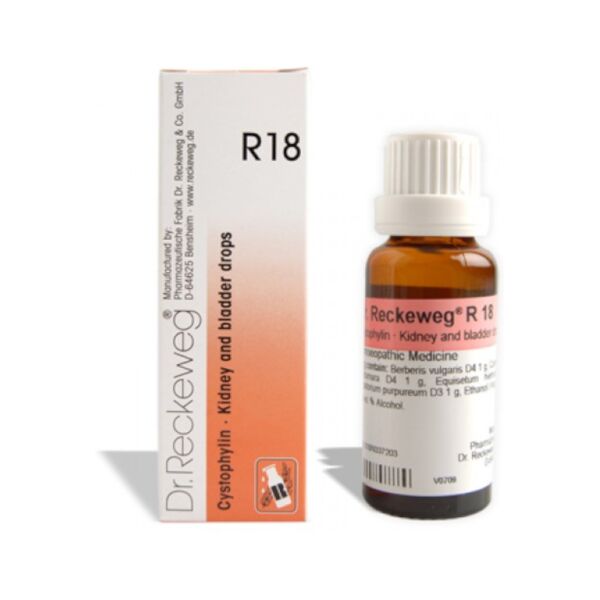 dr.reckeweg & co. gmbh reckeweg r18 gocce 22ml