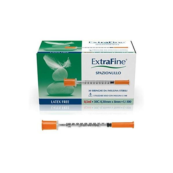 desa pharma siringa insulina extrafine 0,5ml 30g 8mm