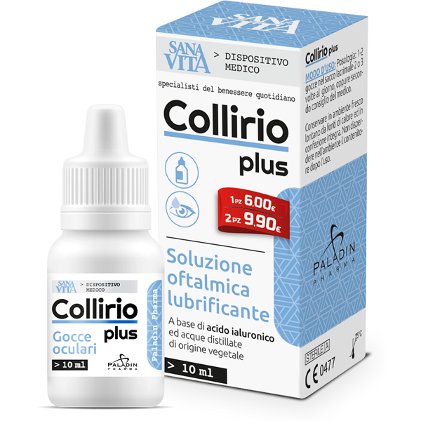 paladin pharma spa sanavita coll.plus 10ml