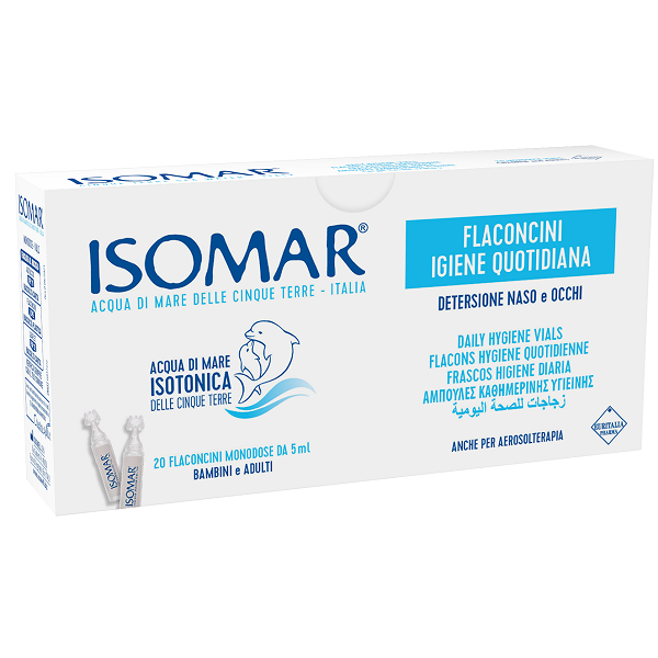 euritalia pharma (div.coswell) isomar sol isotonica 20fl 5ml