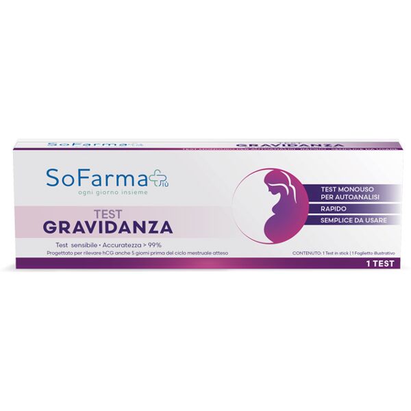 sofarmapiu' sf+ test gravidanza 1pz