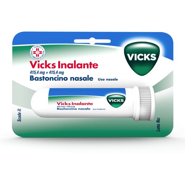 procter & gamble srl vicks inalante bastoncino nasale mentolo e canfora 1g