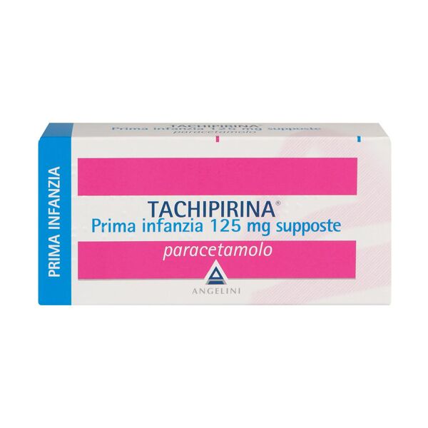 angelini (a.c.r.a.f.) spa tachipirina prima infanzia 10 supposte 125 mg