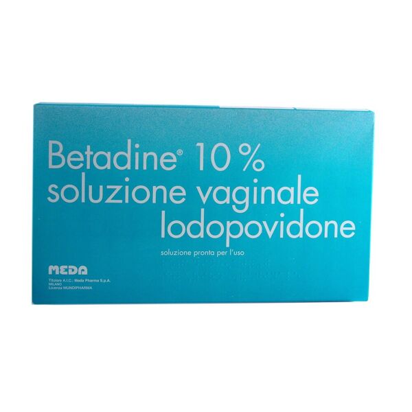 viatris healthcare limited betadine soluzione vaginale 5flaconcini + 5fialoidi + 5cannule vaginali