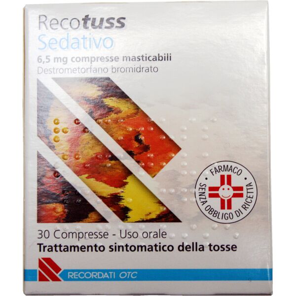 recordati otc recotuss sedat*30cpr mast6,5mg