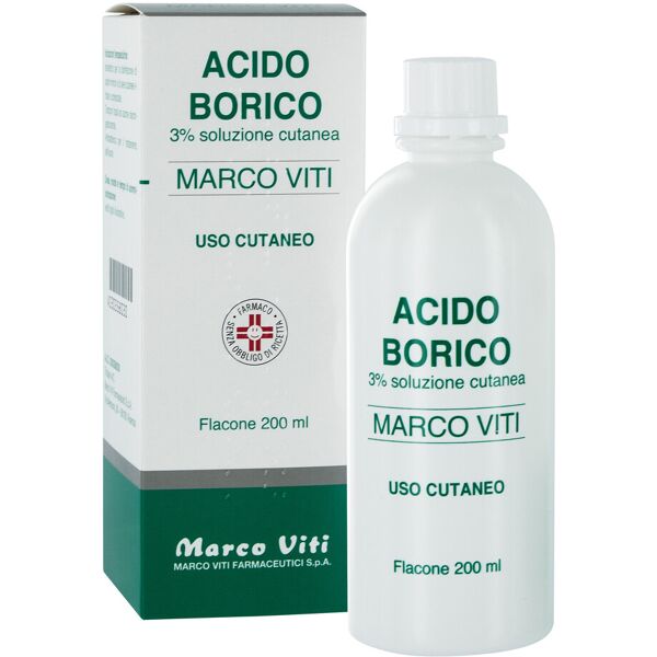 marco viti farmaceutici spa acido borico 3% soluzione