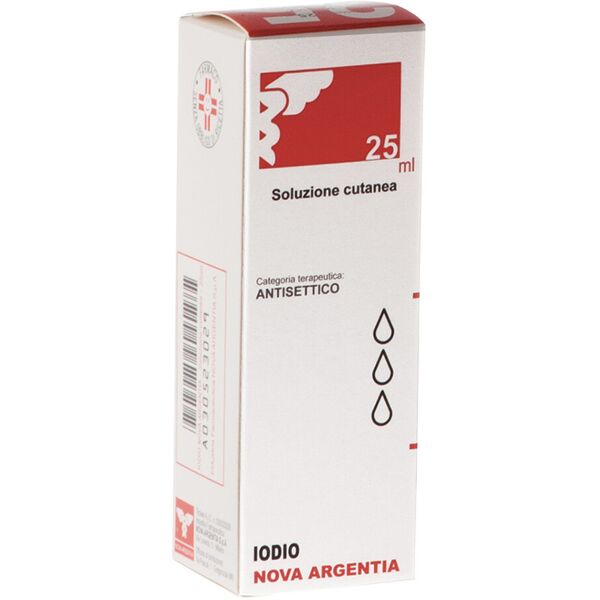 nova argentia srl ind. farm iodio soluzione cutanea 25ml