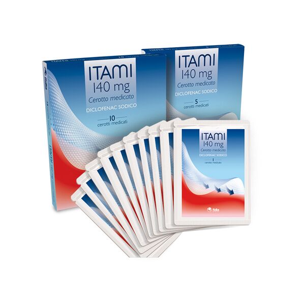 fidia farmaceutici spa itami 10 cerotti medicati 140mg