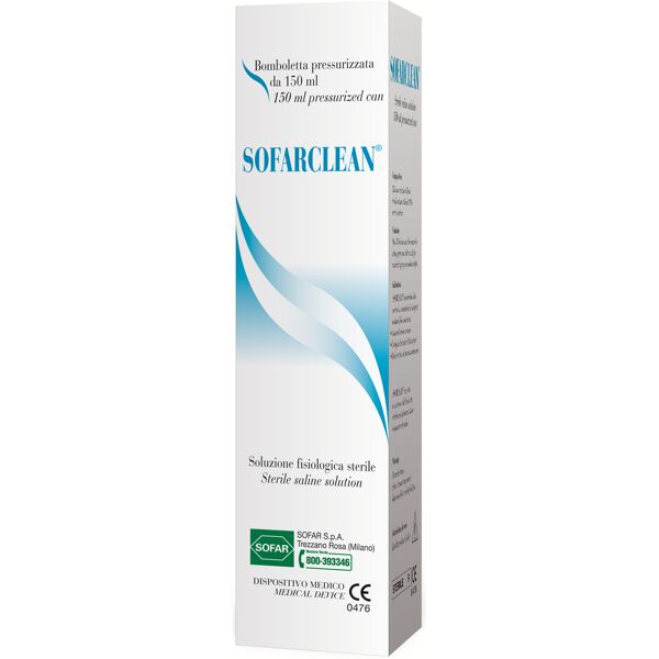 alfasigma spa sofarclean soluzione fisiologica 150ml