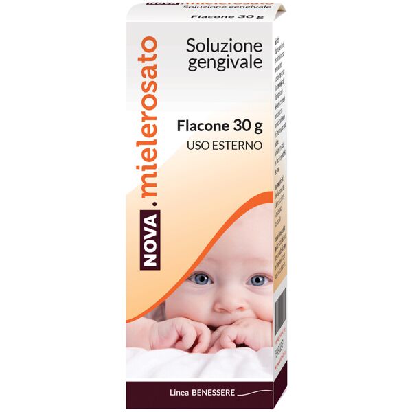 nova argentia srl ind. farm miele rosato soluzione gengivale 30g